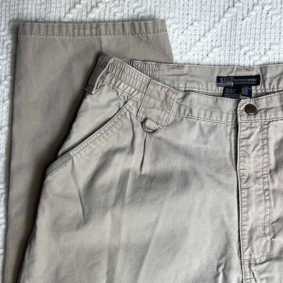 5.11 Tactical khaki cargo pants 36/30 - Picture 3 of 8